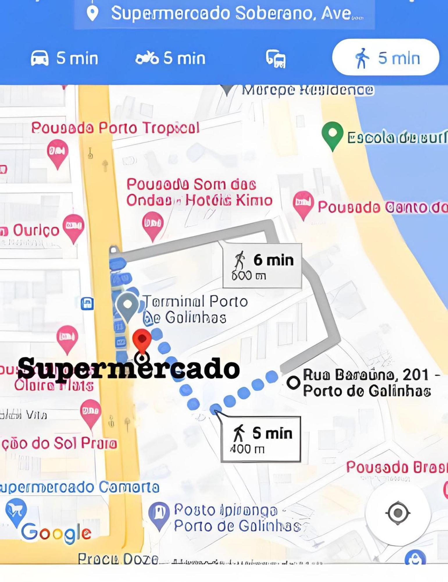 Apartamento Com 2 Quartos A 50 Metros Da Praia Порту-де-Галиньяш Экстерьер фото